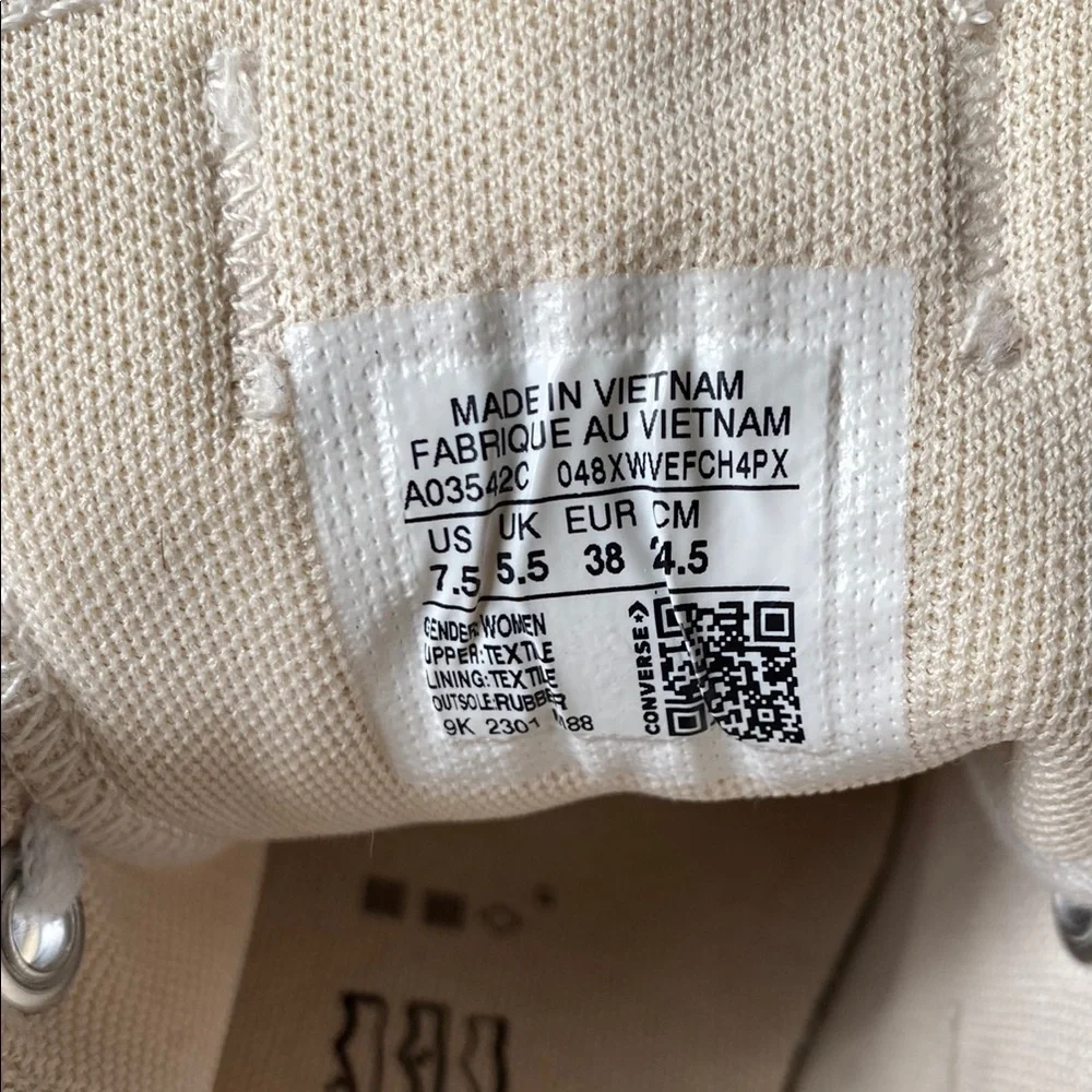 Converse All Star Lift Platform Canvas Sneaker - Picture 7 of 7